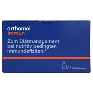 Orthomol Immun, Ортомол Імун 7 днів (питні пляшечки / таблетки)