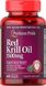 Максимальна сила червоної олї криля, Maximum Strength Red Krill Oil, Puritan's Pride, 1500 мг, 60 капсул фото