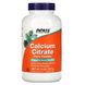 Кальцій цитрат Now Foods (Calcium Citrate Pure Powder) 227 г фото