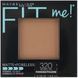 Пудра Fit Me, матування і маскування пір, відтінок 320 природну засмагу, Maybelline, 8,5 г фото