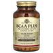 Амінокислоти BCAA плюс Solgar (BCAA Plus) 100 рослинних капсул фото