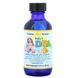 ДГК Омега-3 Вітамін Д3 для дітей California Gold Nutrition (Baby's DHA Omega-3s with Vitamin D3) 1050 мг 59 мл фото