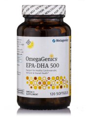 Омега ЭПК-ДГК с лимоном Metagenics (OmegaGenics EPA-DHA) 500 мг 120 капсул купить в Киеве и Украине