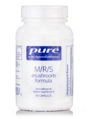 М/Р/Ш грибна формула Pure Encapsulations (M/R/S Mushroom Formula) 60 капсул