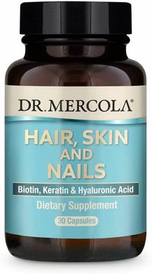 Витамины для волос кожи и ногтей Dr. Mercola (Hair Skin & Nails) 30 капсул купить в Киеве и Украине