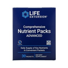 Комплексні покращені набори поживних речовин, Comprehensive Nutrient Packs Advanced, Life Extension, 30 пакетів