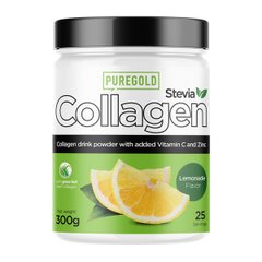 Коллаген із стевією Лимонад Pure Gold (Collagen Stevia Lemonade) 300 г