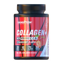 Колаген плюс, смак полуниці, Vansiton (Collagen+) 250 г