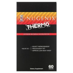 Екстремальний прискорювач метаболізму, Thermo, Extreme Metabolic Accelerator, Nugenix, 60 капсул