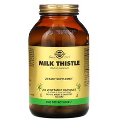 Розторопша Solgar (Milk Thistle) 250 капсул на рослинній основі