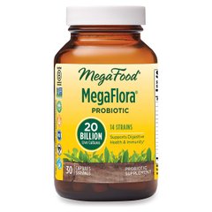 Пробіотик MegaFood (MegaFlora Probiotic) 30 капсул