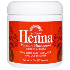 Хна для волос красное дерево цвет и кондиционер Rainbow Research (Henna) 113 г купить в Киеве и Украине