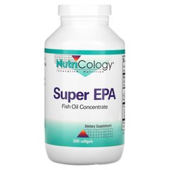Риб'ячий жир Nutricology (Super EPA Fish Oil Concentrate) 1200 мг 200 капсул