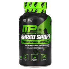 Shred Sport, термогенним комплекс, MusclePharm, 60 капсул