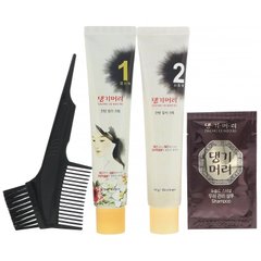 Краска для волос Doori Cosmetics (Daeng Gi Meo Ri) оттенок светло-каштановый 1 набор купить в Киеве и Украине