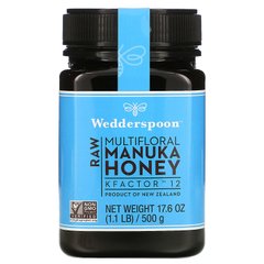 Мед Манука Wedderspoon (Raw Manuka Honey Organic) 500 г купить в Киеве и Украине