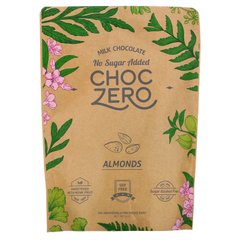 Молочний шоколад, мигдаль, без додавання цукру, Milk Chocolate, Almonds, No Sugar Added, ChocZero, 6 батончиків по 1 унції кожен