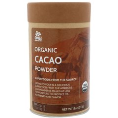 Органический какао-порошок, OMG! Organic Meets Good, 227 г купить в Киеве и Украине