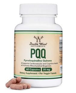 Пикуку Пирролохинолинхинон Double Wood (PQQ Pyrroloquinoline quinone) 60 капс купить в Киеве и Украине