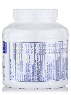 Мультивитамины и минералы без меди и железа Pure Encapsulations (Nutrient 950 w/o Copper and Iron) 180 капсул купить в Киеве и Украине
