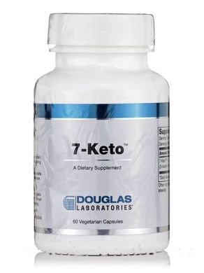 7-Кето Douglas Laboratories (7-KETO) 100 мг 60 вегетаріанських капсул