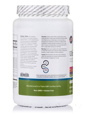 Nutritional blend for body cleansing with rice and pea protein, tea flavor.