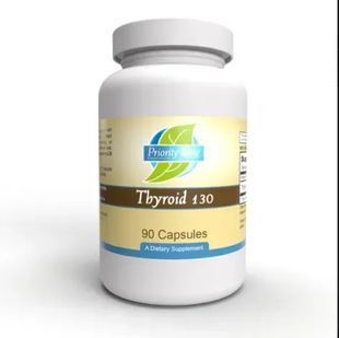 Щитовидная железа Priority One (Thyroid) 130 мг 90 капсул купить в Киеве и Украине