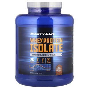 BodyTech, Whey Protein Isolate, Rich Chocolate, 5 lbs (2.27 kg)