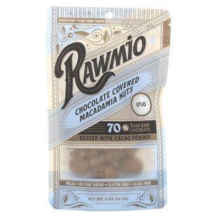Rawmio, Chocolate Covered Macadamia Nuts, 70% Dark Raw Chocolate, 2 oz (56.7 g) купить в Киеве и Украине