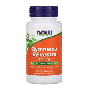 Джимнема Сильвестра Now Foods (Gymnema Sylvestre) 400 мг 90 капсул купить в Киеве и Украине