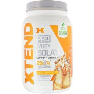 Whey isolate, salted caramel