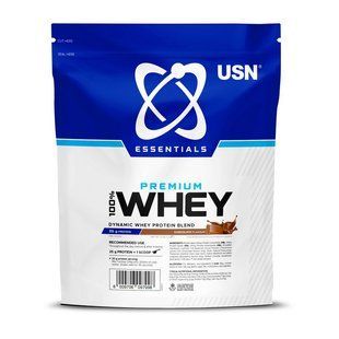 USN, Essentials Dynamic Whey, 1 kg, chocolate
