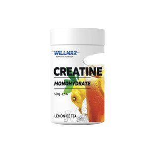 Creatine Monohydrate Willmax 500 g lemon ice tea купить в Киеве и Украине