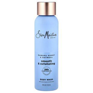 SheaMoisture, Smooth & Exfoliating Body Wash, Manuka Honey & Oatmeal, 18 fl oz (532 ml) купить в Киеве и Украине