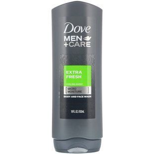 Body and Face Wash, Extra Fresh, Men + Care, Dove, 18 fluid ounces (532 ml)