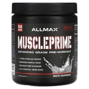 ALLMAX, MusclePrime&reg;, Advanced Grade Pre-Workout, White Raspberry, 9.4 oz (266 g) купить в Киеве и Украине