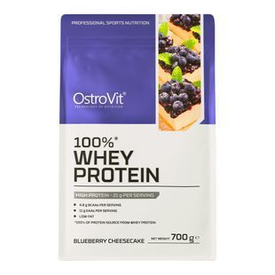 Протеин 100% Whey Protein OstroVit 700 г Черничный чизкейк купить в Киеве и Украине