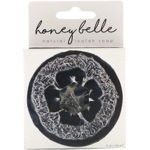 Натуральное мыло с люфой, бамбуковый уголь, Honey Belle, 140 г (5 унций) купить в Киеве и Украине