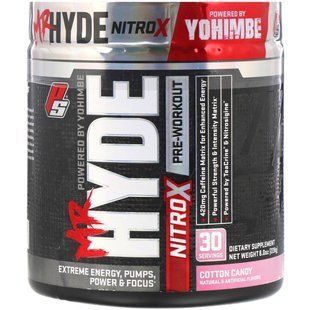 Mr. Hyde, Nitro X, pre-workout, cotton candy, ProSupps, 7.8 oz (222 g)