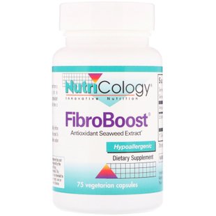 Бурые водоросли Nutricology (FibroBoost) 75 капсул купить в Киеве и Украине