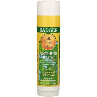 Бальзам для защиты от насекомых Badger Company (Anti-Bug Balm) 17 г купить в Киеве и Украине