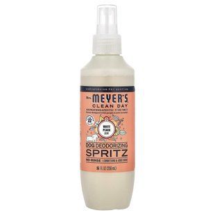 Mrs. Meyers Clean Day, Dog Deodorizing Spritz, White Peach, 8 fl oz (236 ml) купить в Киеве и Украине