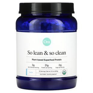 Superfood protein with organic and plant-based ingredients, vanilla, 21.2 oz (600 g)