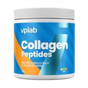 Коллаген со вкусом апельсина VPLab (Collagen Peptides Orange) 300 г купить в Киеве и Украине