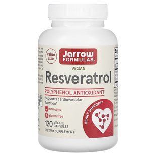 Ресвератрол Jarrow Formulas (Resveratrol) 100 мг 120 капсул купить в Киеве и Украине