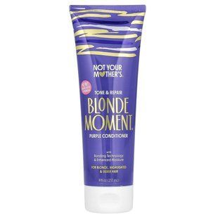 Not Your Mother's, Blonde Moment, Tone & Repair Purple Conditioner, For Blonde, Highlighted & Silver Hair, 8 fl oz (237 ml) купить в Киеве и Украине