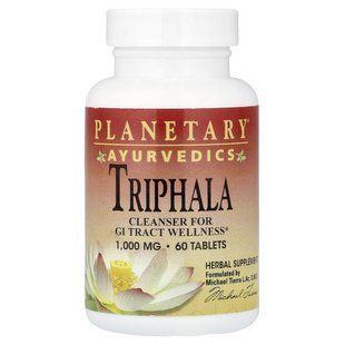 Planetary Herbals, Ayurvedics, трифала, 60 таблеток купить в Киеве и Украине