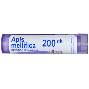 Апис меллифика 200CK, Boiron, Single Remedies, прибл. 80 гранул купить в Киеве и Украине