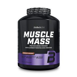 BioTech, Muscle Mass, 4 kg, strawberry купить в Киеве и Украине