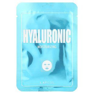 Hyaluronic tissue mask, moisturizing, Lapcos, 1 pc., 25 ml.